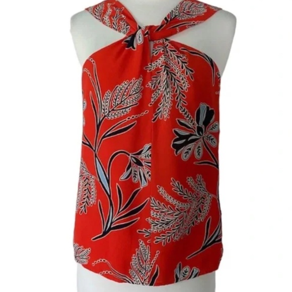 Banana Republic Factory Twist Front Halter Tank Retro - Size Small - Picture 1 of 7